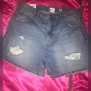 Blue denim Shorts